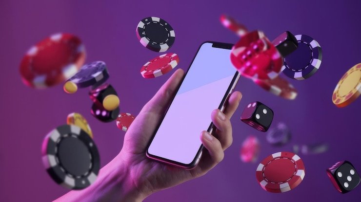 Antarmuka Joker Gaming di aplikasi mobile line jitu dengan desain responsif dan grafis HD